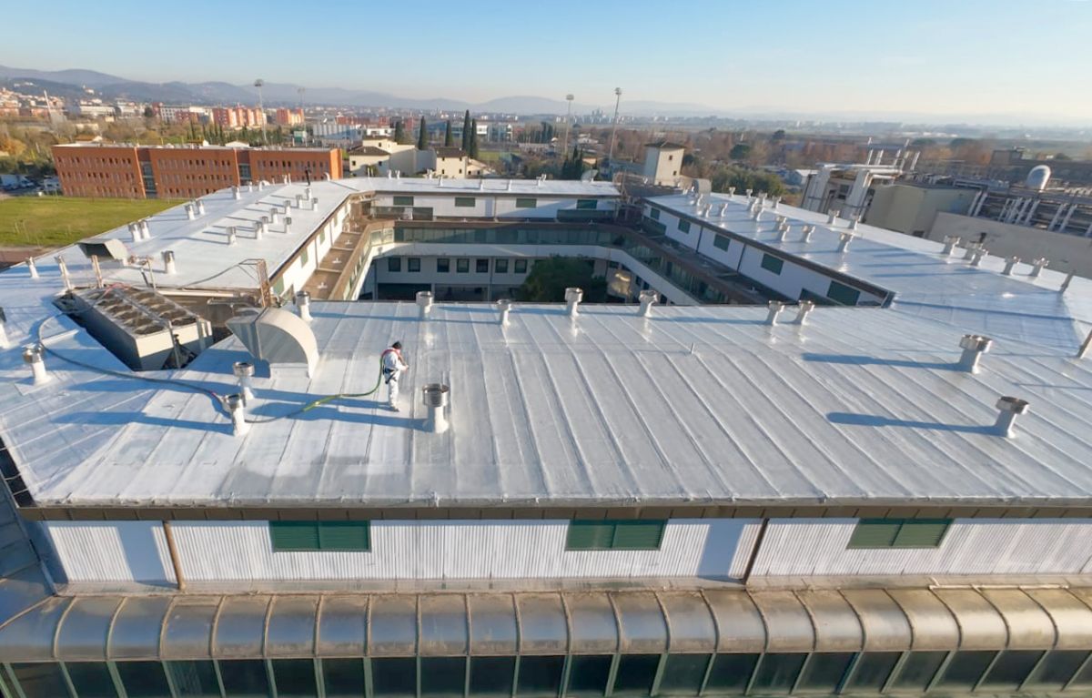 IMPERMEABILIZZAZIONE TETTO UNIVERSITÀ
